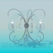 3d model Sconce with candelabra - preview