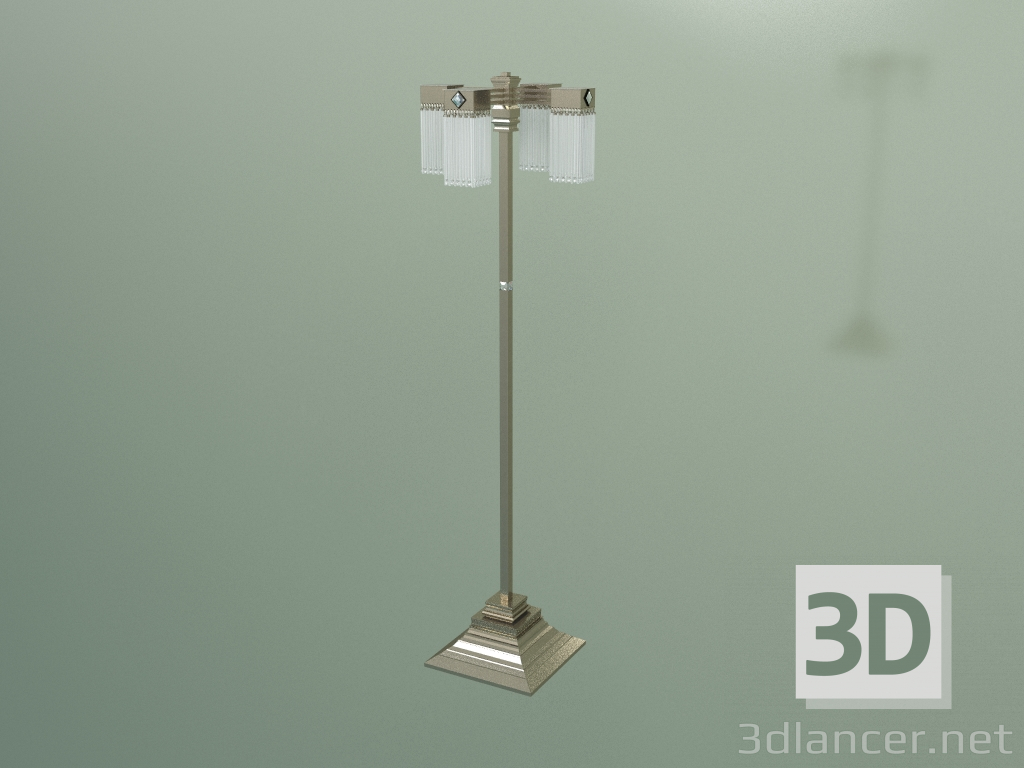 modello 3D Lampada da terra CARINO CAR-LS-4 (P) - anteprima