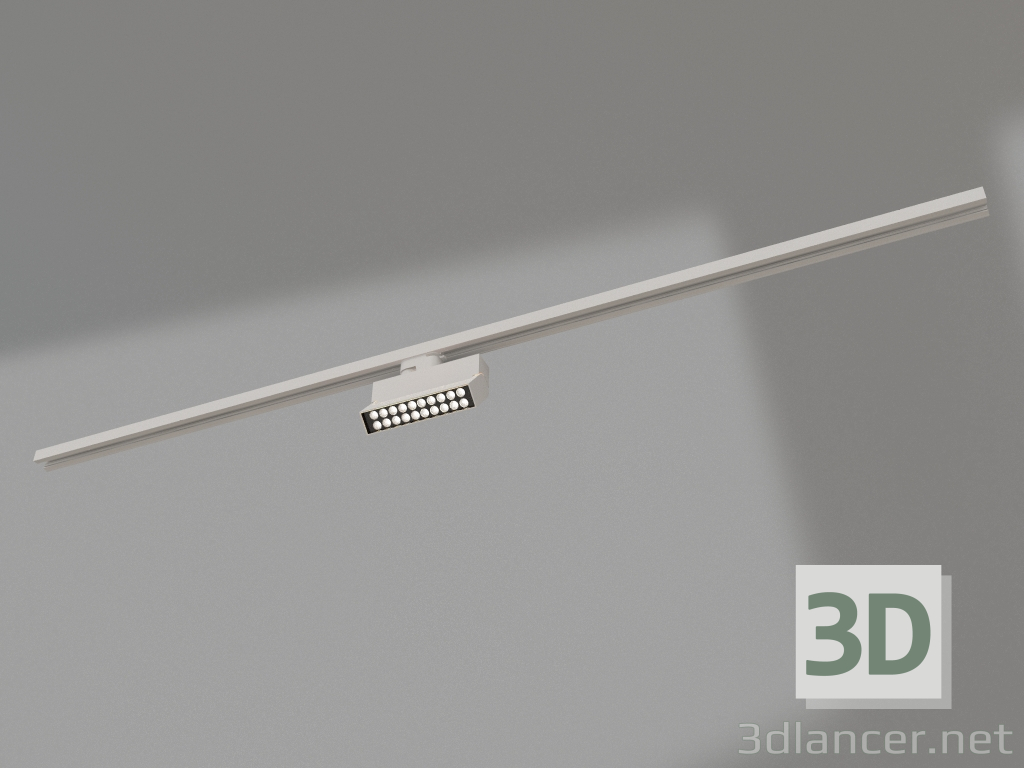 modèle 3D Lampe LGD-LOFT-TRACK-2TR-S170-10W Day4000 (WH, 24 degrés, 230V) - preview