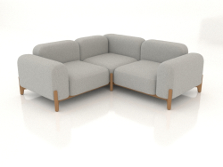 Modular sofa (composition 23)