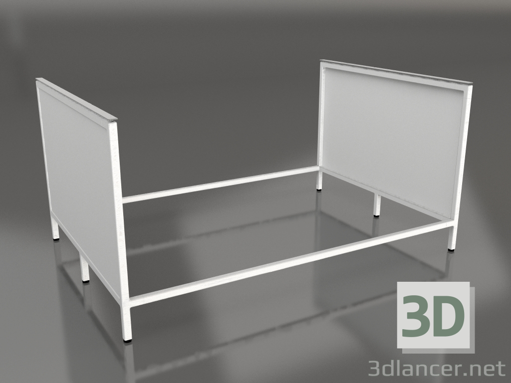 modèle 3D Island V1 sur 120 frame 1 (gris) - preview