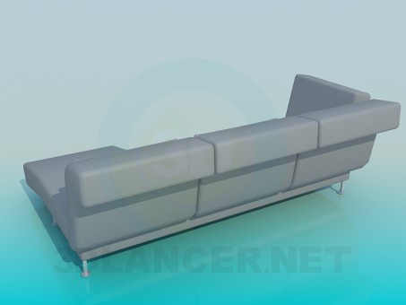 3d model Sofa - preview 3d model Sofa - preview