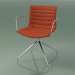 3d model Chair 0375 (swivel, with armrests, with padding, LU1) - preview