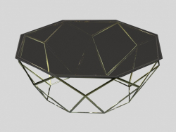 Octagonal coffee table