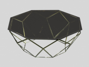 Octagonal coffee table