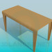 3D Modell Sitzbank - Vorschau