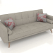 3d model Sofa bed Scandinavia (beige) - preview