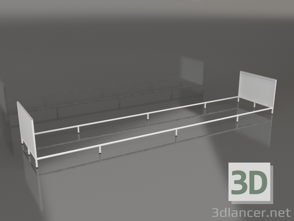 modèle 3D Island V1 sur 120 frame 8 (gris) - preview