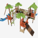 3d model Children's game complex (T1406) - preview