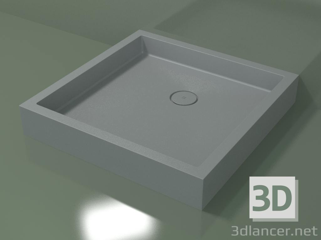 3D modeli Duş teknesi Alto (30UA0130, Gümüş Gri C35, 90x90 cm) - önizleme