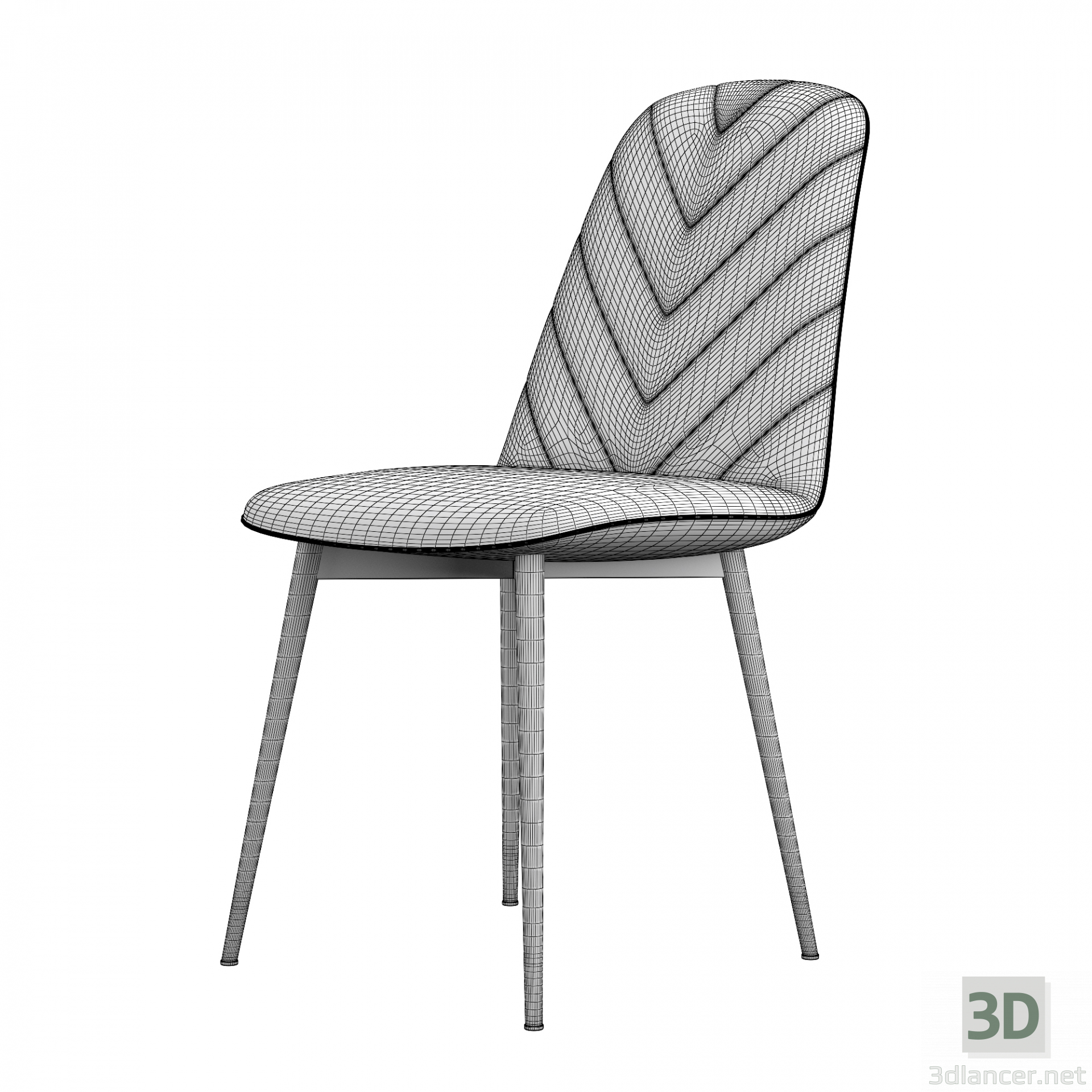 3d model Chair "Malibu" Forpost-shop - preview