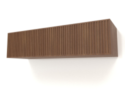 Prateleira suspensa ST 06 (1 porta ondulada, 1000x315x250, madeira castanha clara)