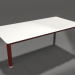 3d model Coffee table 70×140 (Wine red, DEKTON Zenith) - preview