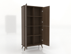 Mobile 5 1000x450x2000 mm (aperto, frassino noce alleggerito)