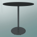 3 डी मॉडल टेबल बॉन (9382-01 (ON 70 सेमी), एच 74 सेमी, एचपीएल काला, कच्चा लोहा ग्रे एल्यूमीनियम) - पूर्वावलोकन