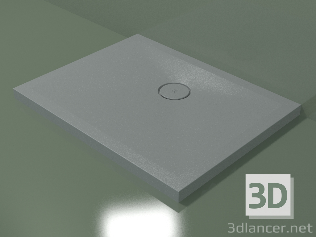 Modelo 3d Base de duche (30UB0110, cinza prateado C35, 90 x 70 cm) - preview