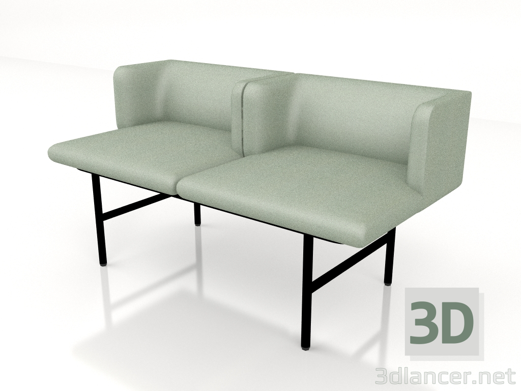 modèle 3D Module de système d'assise Agora AR15 - preview