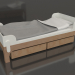 3D Modell Bett TUNE Y (BWTYA2) - Vorschau