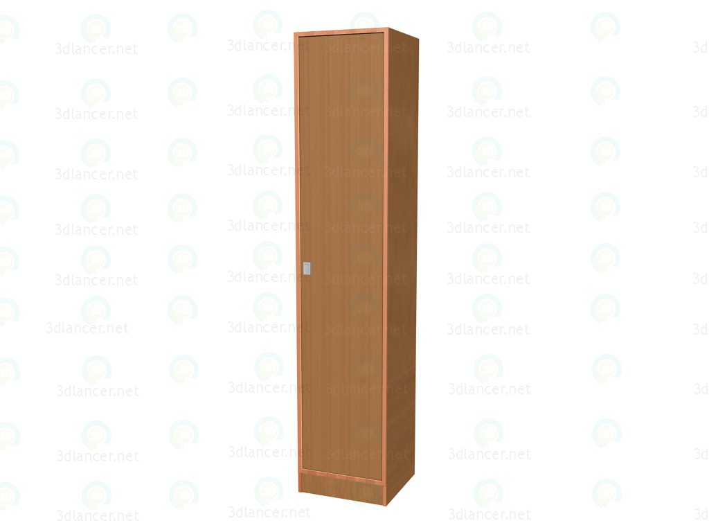 3d model Armario 1 puerta A220 - vista previa