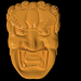 3d Ancient greek theater mask model buy - render