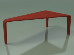 Table basse 3852 (H 36 - 93 x 53 cm, Rouge)