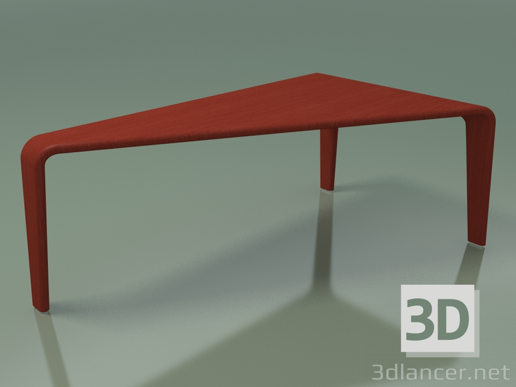 3 डी मॉडल कॉफी टेबल 3852 (एच 36 - 93 x 53 सेमी, रेड) - पूर्वावलोकन