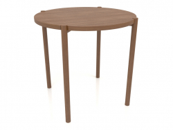 Dining table DT 08 (straight end) (D=790x754, wood brown light)