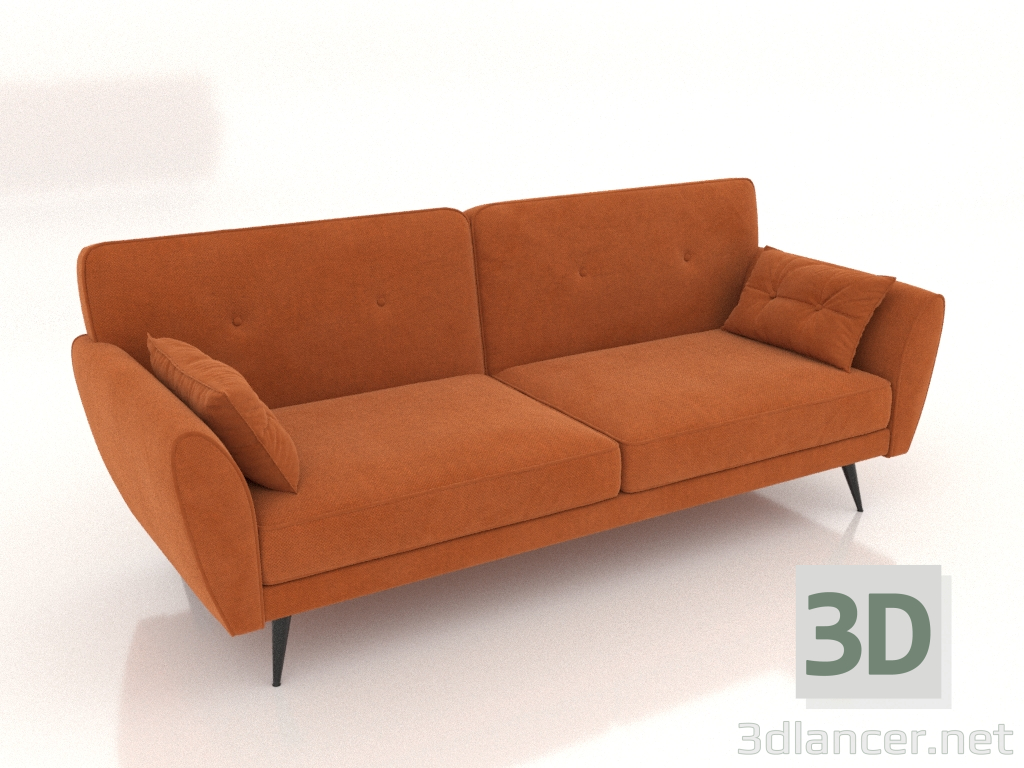 3D Modell Schlafsofa Edinburgh (Terrakotta) - Vorschau