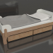 3d модель Ліжко TUNE Y (BHTYA2) – превью
