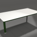 3d model Coffee table 70×140 (Bottle green, DEKTON Zenith) - preview