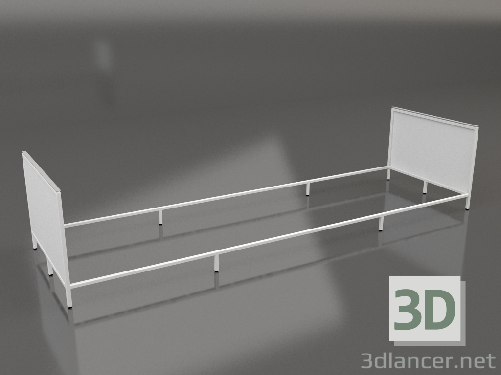 3D Modell Island V1 auf 120 Rahmen 5 (grau) - Vorschau