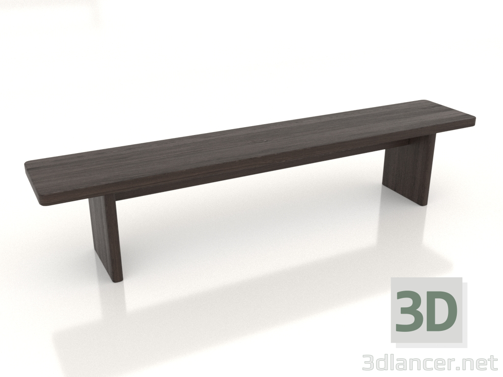 3d model Bench (ash walnut) - preview