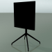 modèle 3D Table carrée 5706, 5723 (H 74 - 59x59 cm, pliée, Noir, V39) - preview