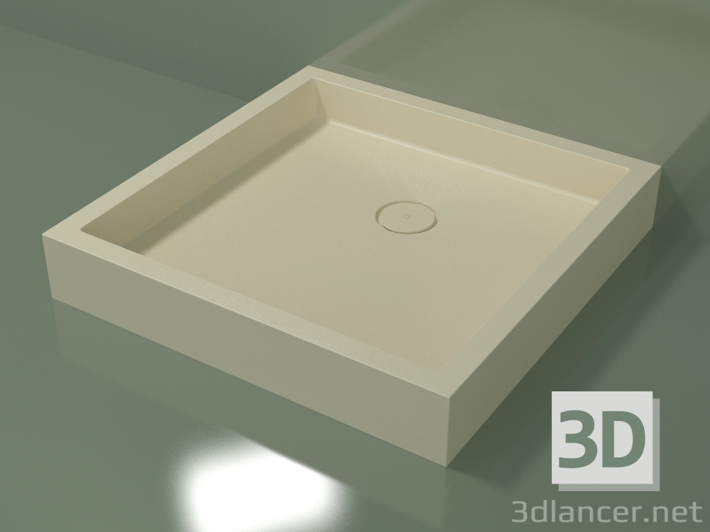 modèle 3D Receveur de douche Alto (30UA0130, Bone C39, 90x90 cm) - preview