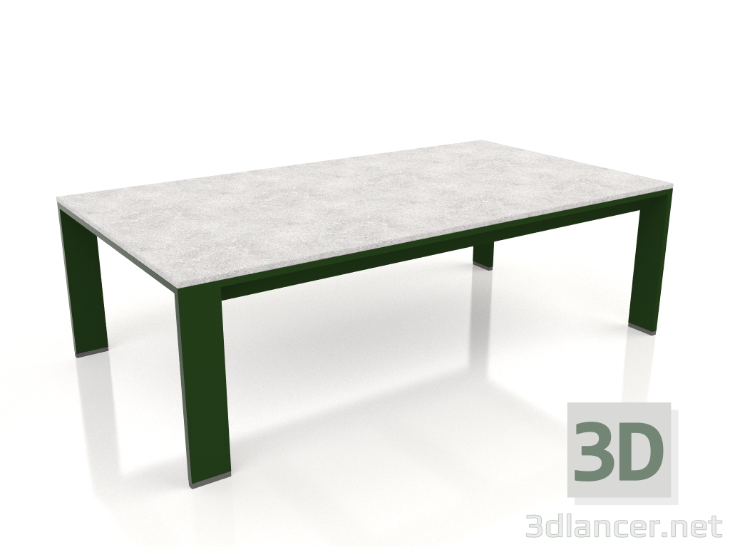 3d model Side table 45 (Bottle green) - preview