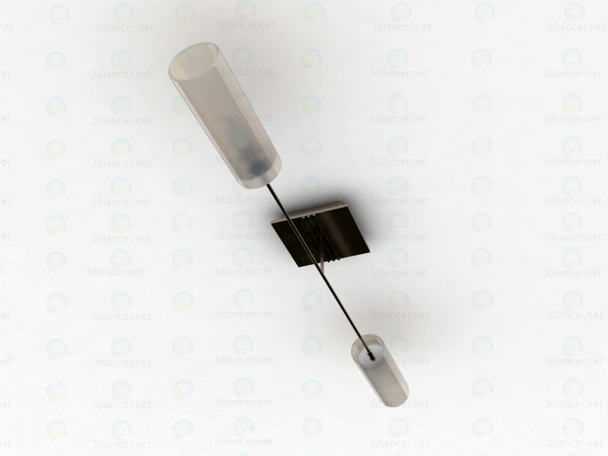 Lámpara de techo Citilux Bolero CL118121 3D modelo Compro - render Lámpara de techo Citilux Bolero CL118121 3D modelo Compro - render