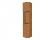 Section 1 door and 3 drawers A223