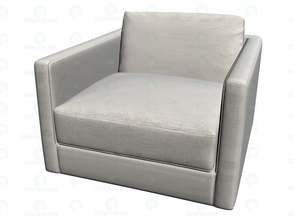 3d model Armchair 2302 - preview