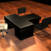 Modelo 3d Mesa do diretor - preview