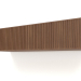 modello 3D Mensola pensile ST 06 (2 ante grecate, 1000x315x250, legno marrone chiaro) - anteprima