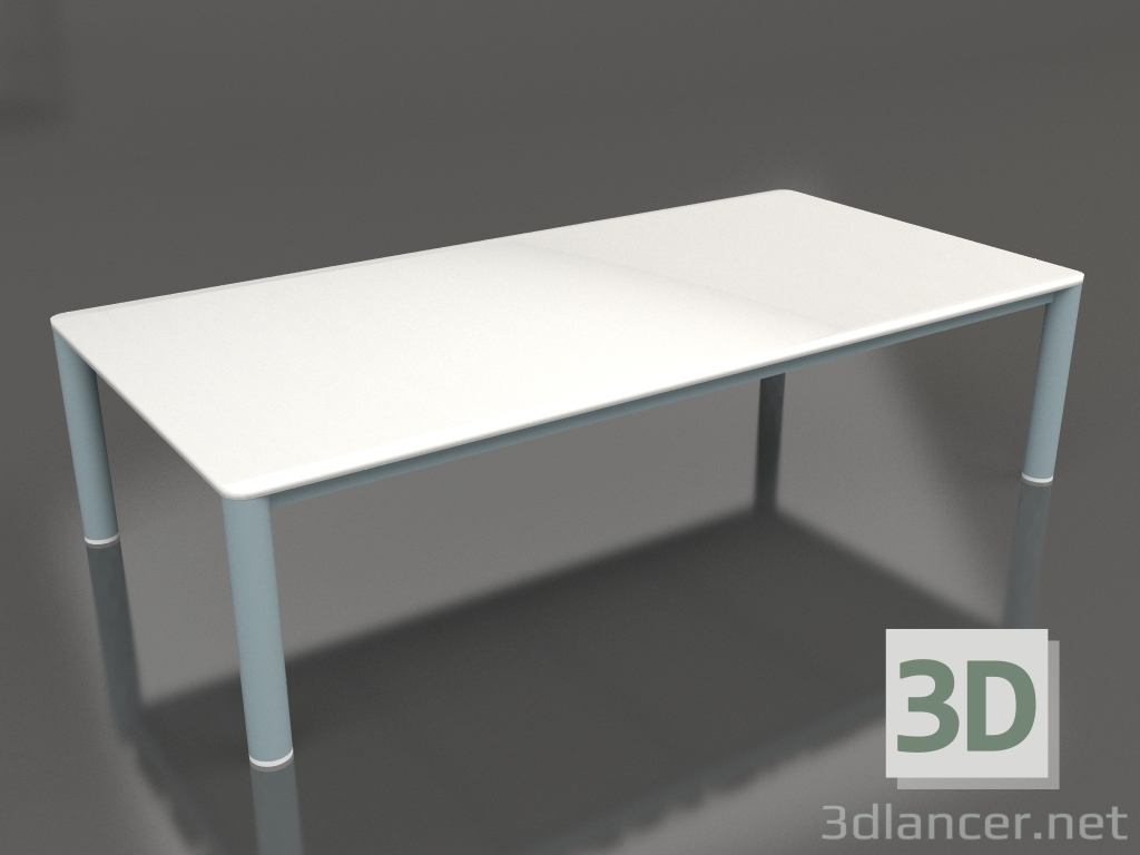 modello 3D Tavolino 70×140 (Grigio blu, DEKTON Zenith) - anteprima