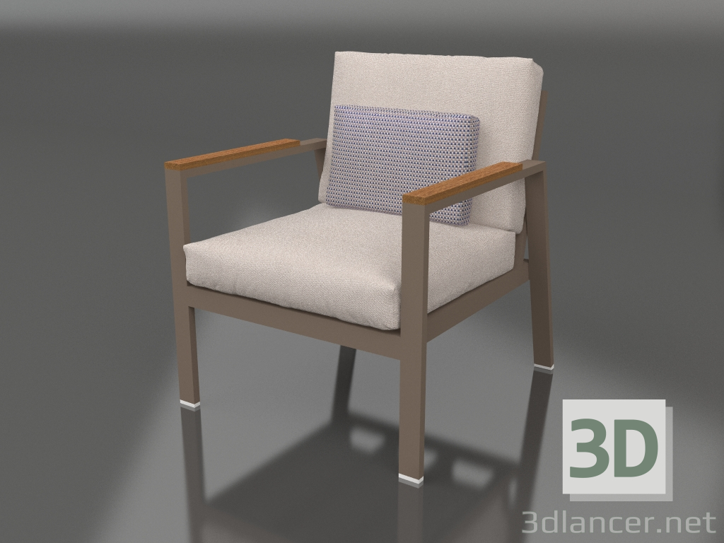 3D Modell Sessel XS (Bronze) - Vorschau