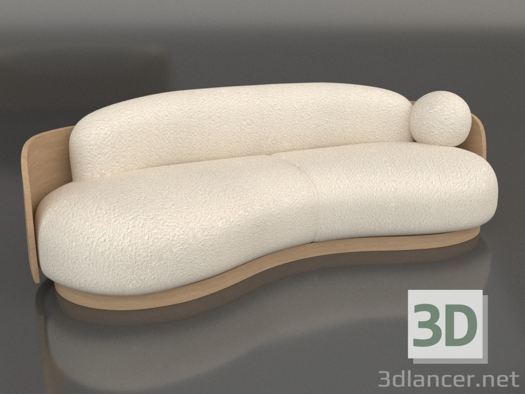 3d model Sofá EIDA - vista previa 3d model Sofá EIDA - vista previa
