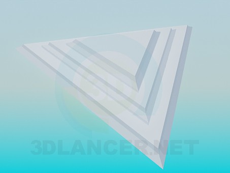 3d модель Розетка потолочная – превью 3d модель Розетка потолочная – превью