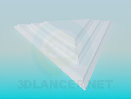3d модель Розетка потолочная – превью 3d модель Розетка потолочная – превью