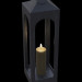 3d model Standing Candle Tower - preview