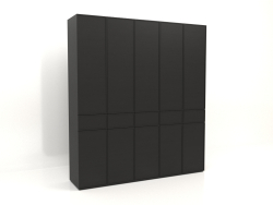 Шкаф MW 03 wood (2500х580х2800, wood black)