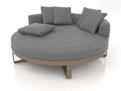 Round lounge bed (Bronze)