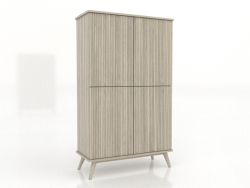 Mobile 5 1000x450x1650 mm (rovere schiarito)