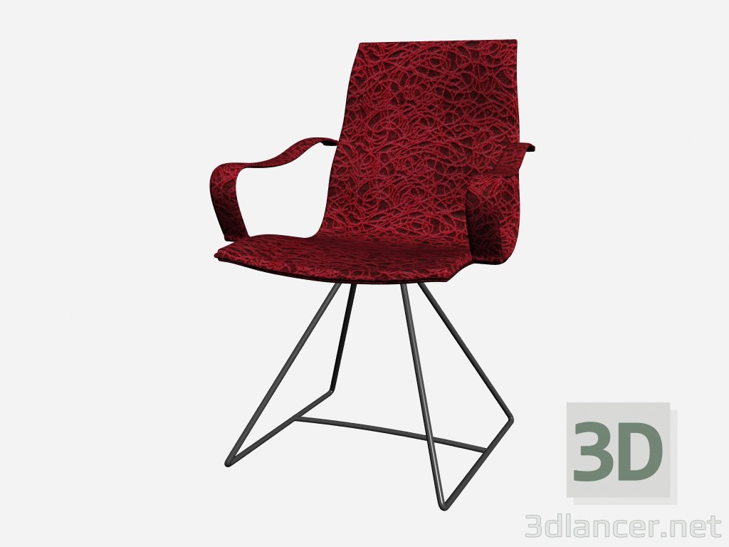 3D modeli Sandalye Luis 2 - önizleme